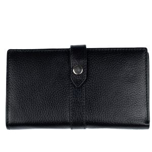 Åva Cartera Medio Negro de A. Eriksson